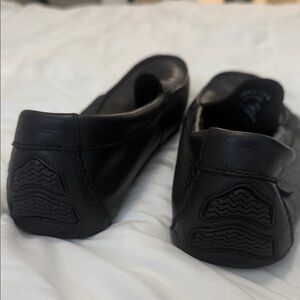 Sperry Black Leather Men's Slip-Ons
